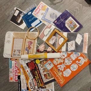 Cross Stitch Books, Bedcover ETC